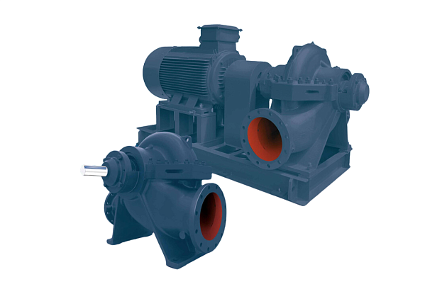 Насос с аксиально-разделенным корпусом серии YSC, рис. 1