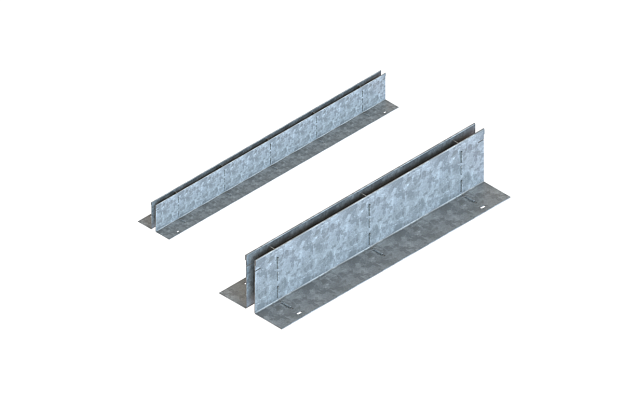 Щелевая насадка Slim Drain серии Basic T-образная DN100 кл. А15 - Standartparkчспмчв, рис. 1